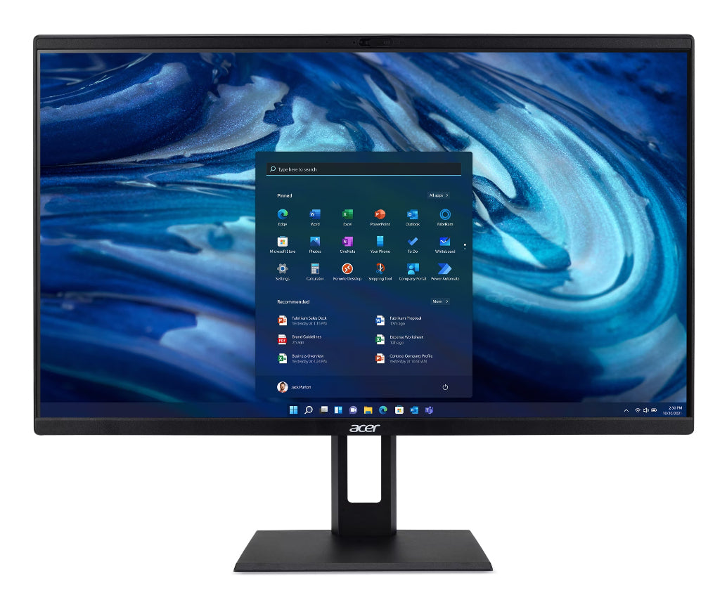 Veriton VZ2694G Intel® Core i5 i5-12400 60,5 cm (23.8") 1920 x 1080 Pixeles PC todo en uno 8 GB DDR4-SDRAM 512 GB SSD Wi-Fi 6 (802.11ax) Negro