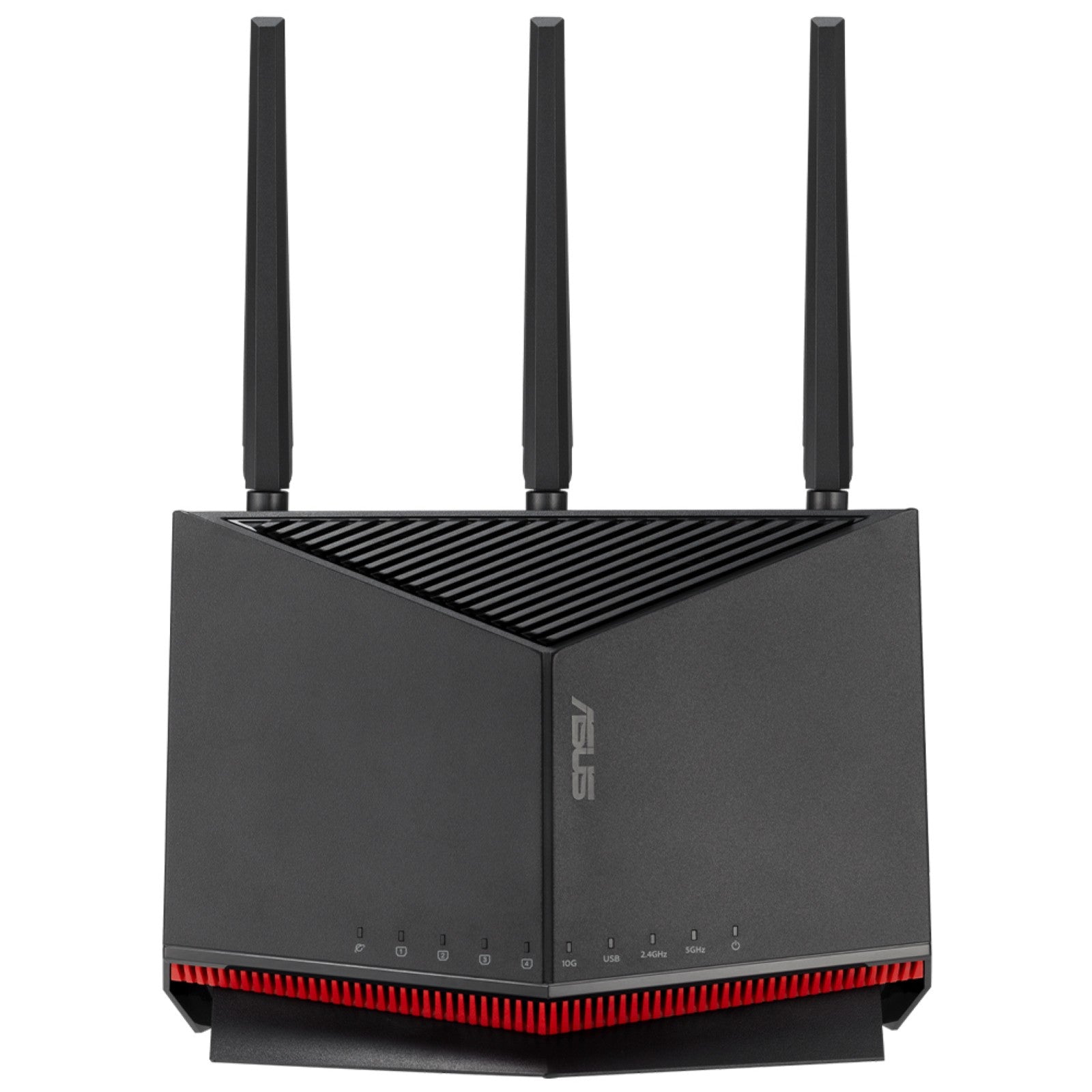 RT-BE86U router inalámbrico 10 Gigabit Ethernet Doble banda (2,4 GHz / 5 GHz) Negro