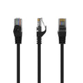 PP6U-3M/BK cable de red Negro Cat6 U/UTP (UTP)
