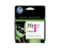 Pack de ahorro de 3 cartuchos de tinta DesignJet 711 magenta de 29 ml