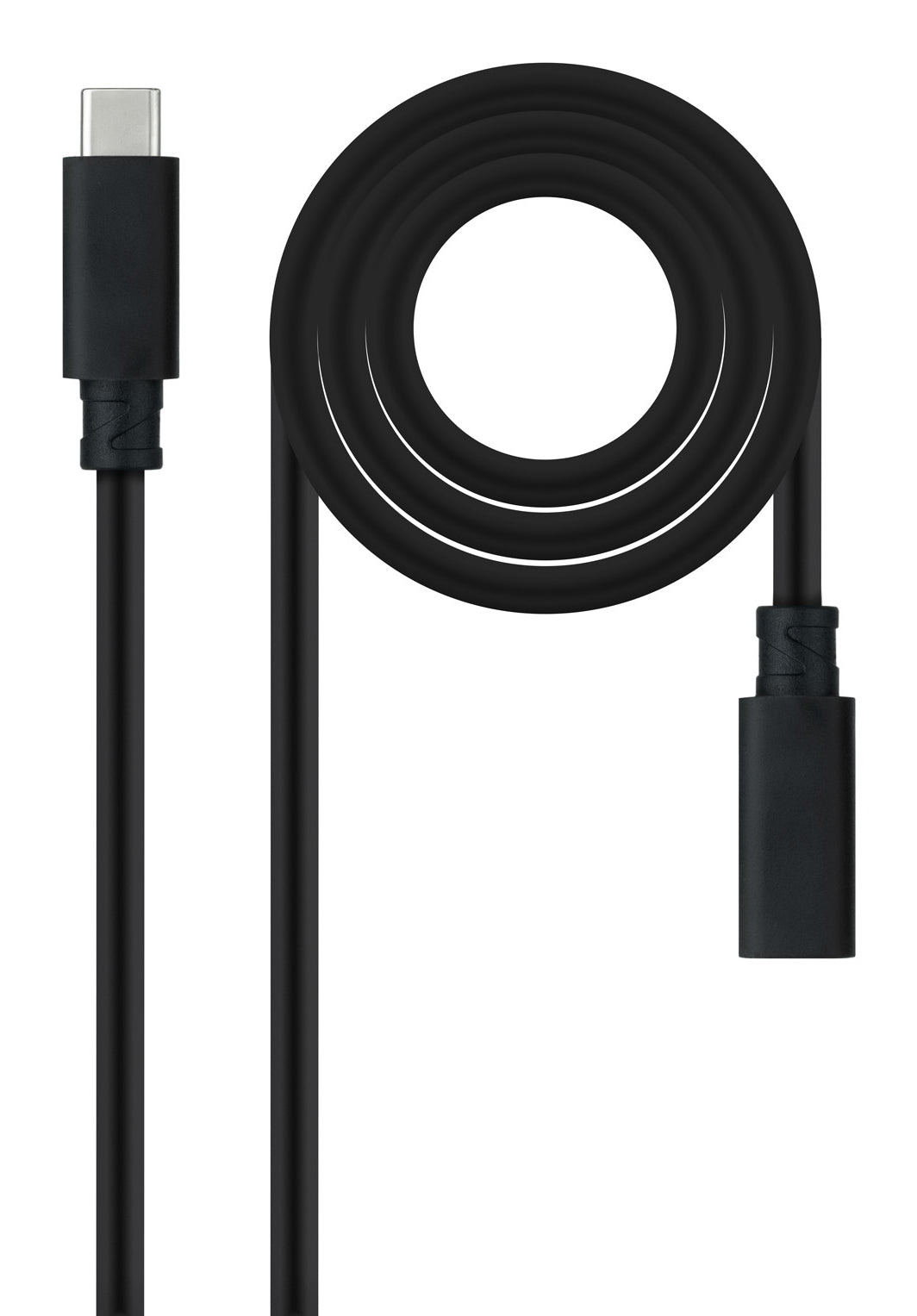 10.01.4502 cable USB USB 3.2 Gen 2x2 2 m USB C Negro
