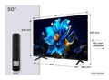 P7K 50P7K Televisor 127 cm (50") 4K Ultra HD Smart TV Wifi Metálico 430 cd / m²