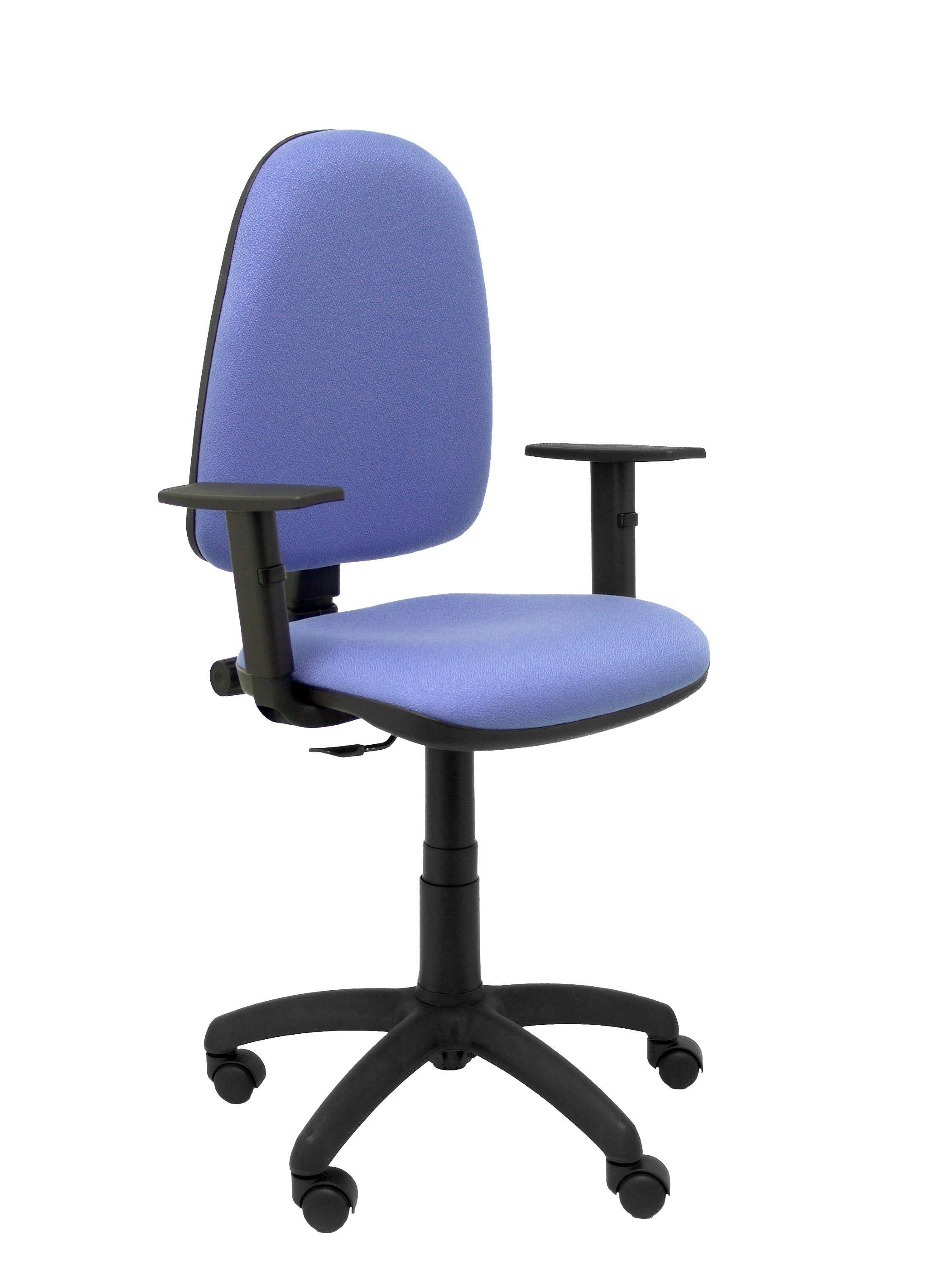 Silla Ayna bali azul claro brazos regulables