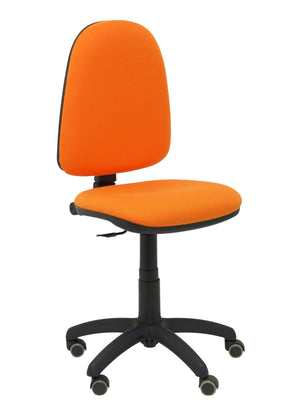 Silla Ayna bali naranja ruedas de parqué
