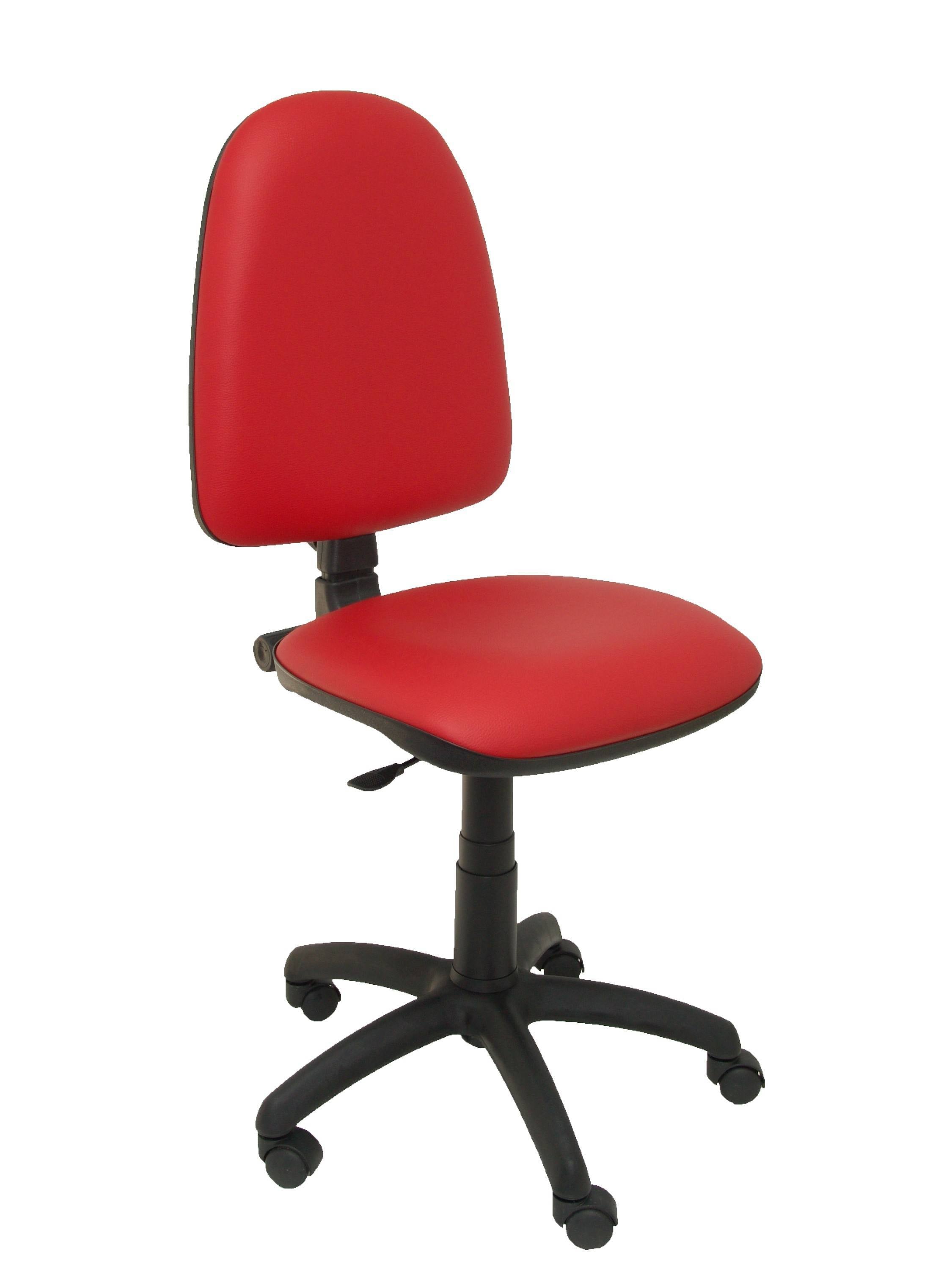Silla Ayna similpiel rojo