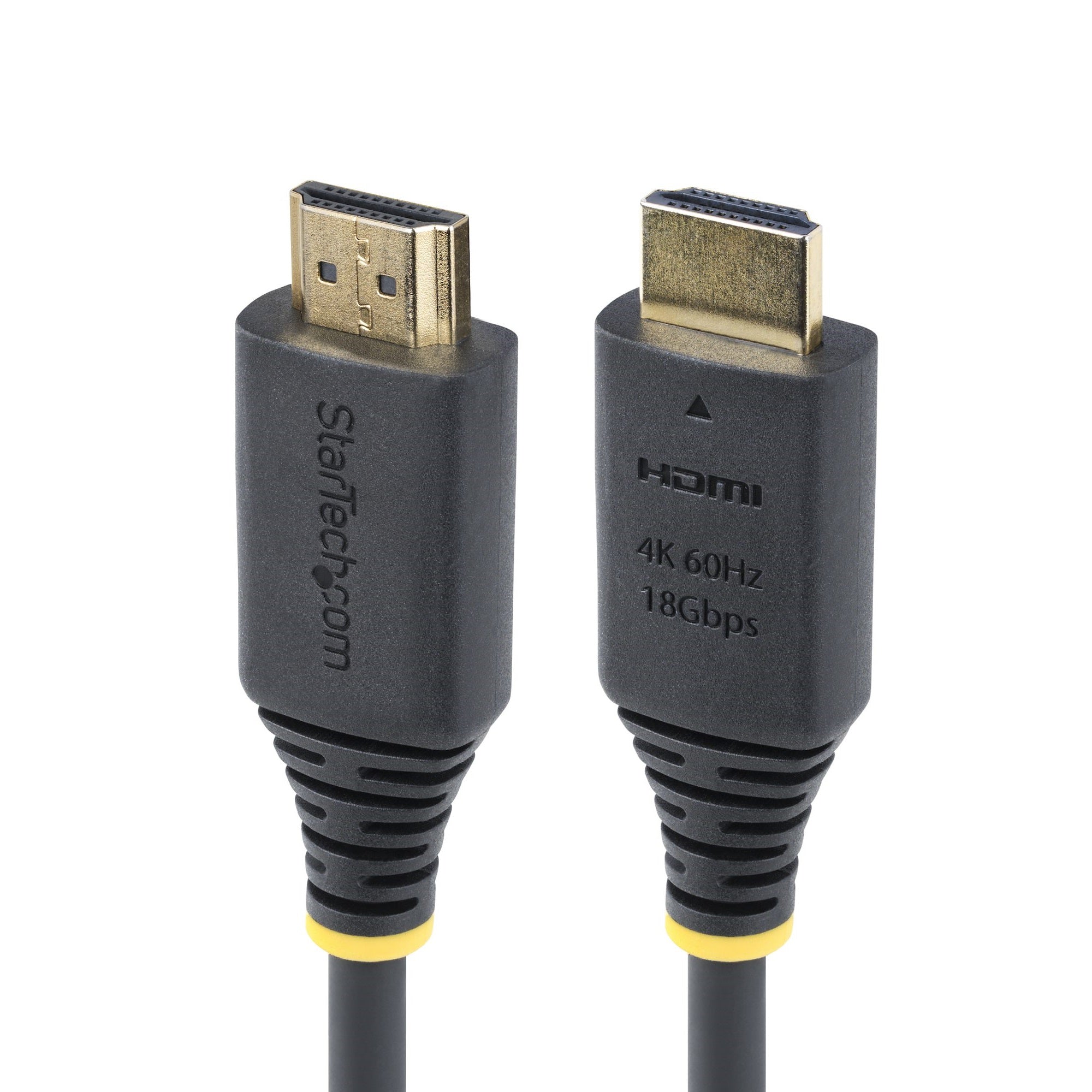 Cable HDMI Certificado Premium de Alta Velocidad de 4m - 4K 60Hz/1440p 144Hz - HDR10/HDCP 2.2/ARC - 18Gbps - UHD - Cable HDMI 2.0 - Recubrimiento de TPE