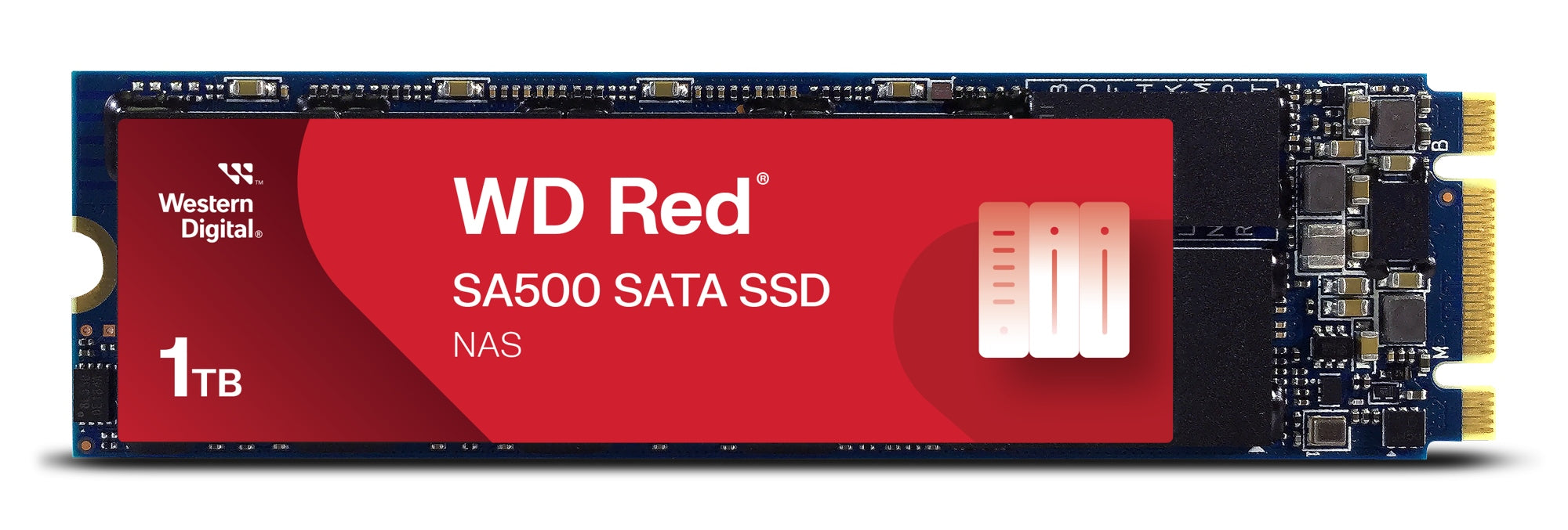 Red WD SA500 1 TB M.2 Serial ATA III 3D NAND