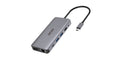 12-in-1 Type-C Dongle Alámbrico USB 3.2 Gen 1 (3.1 Gen 1) Type-C Plata