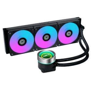 GA II TRINITY Carcasa del ordenador Sistema de refrigeración líquida todo en uno 12 cm Negro 1 pieza(s)