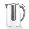 EK-22G.019A tetera eléctrica 1,7 L 2200 W Gris, Blanco