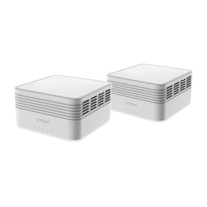 MESHKITAX3000 sistema Wi-Fi Mesh (Wi-Fi en malla) Doble banda (2,4 GHz / 5 GHz) Wi-Fi 6 (802.11ax) Blanco 2 Interno