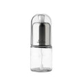 HACC4539 dispensador de aceite/vinagre 0,15 L Botella Vidrio, Acero inoxidable Acero, Transparente