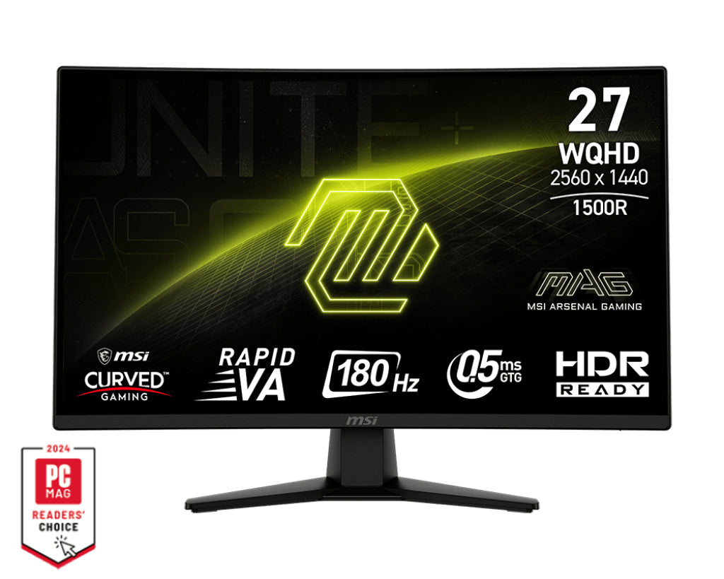 MAG 274CQF pantalla para PC 68,6 cm (27") 2560 x 1440 Pixeles Wide Quad HD Negro