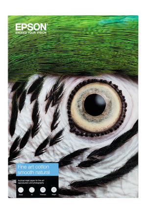 Fine Art Cotton Smooth Natural II, A4 25 Sheets