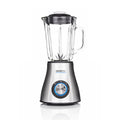 LQ-600.007A licuadora 1,5 L Batidora de vaso 600 W Negro, Acero inoxidable, Transparente