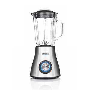 LQ-600.007A licuadora 1,5 L Batidora de vaso 600 W Negro, Acero inoxidable, Transparente