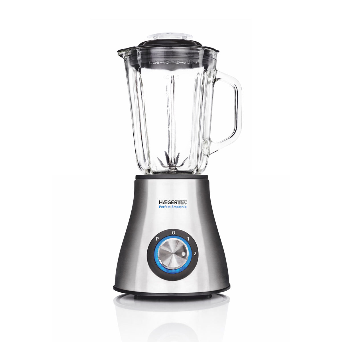 LQ-600.007A licuadora 1,5 L Batidora de vaso 600 W Negro, Acero inoxidable, Transparente