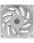 MF-NC, Ventilador PC PWM 120mm, Rodamiento FDB de Cobre Hiperbalanceado, Ventilador Silencioso con Diseño de Aspas Híbridas, Ventilador Ordenador Profesional, Blanco