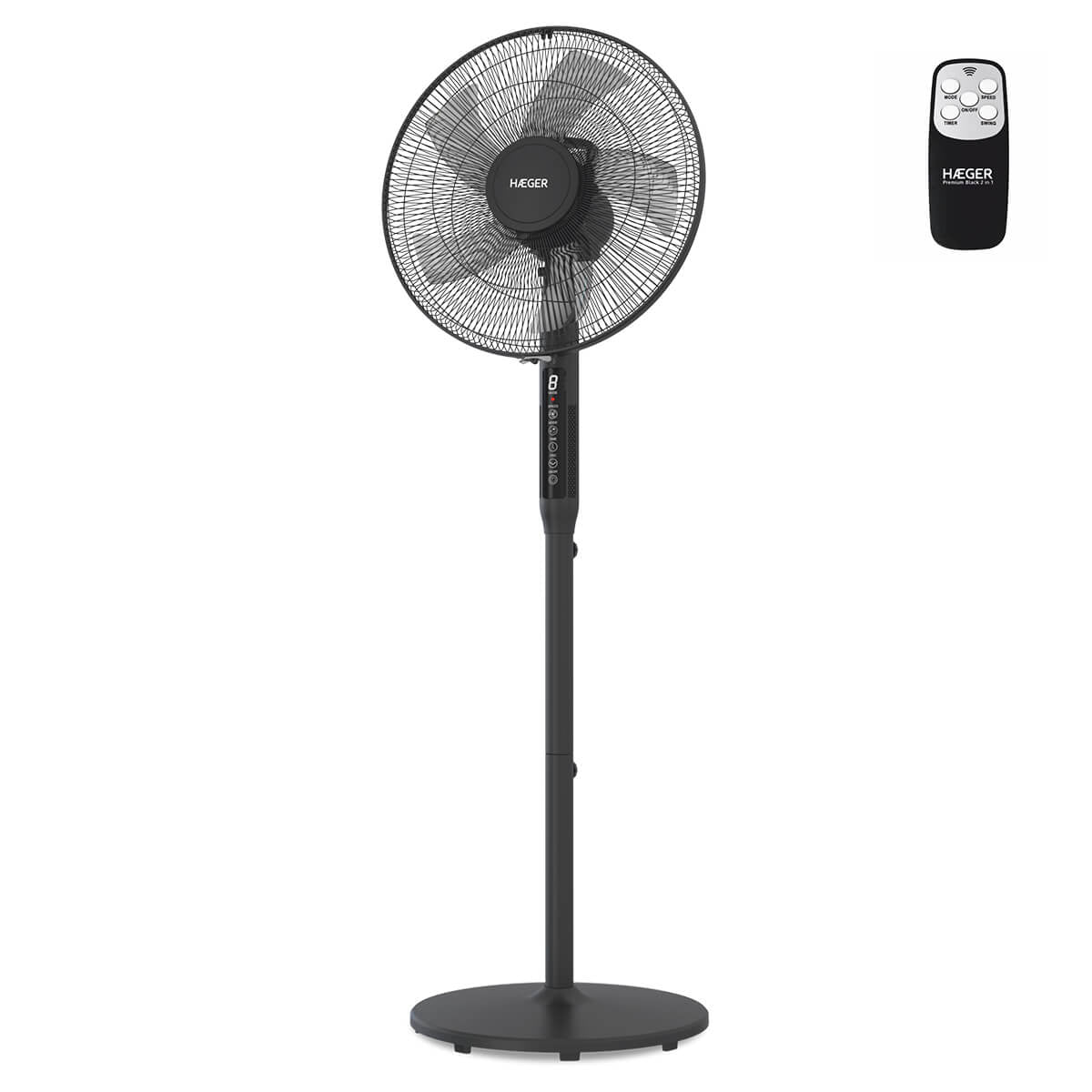 SF-16R.013A ventilador Negro