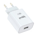 Cargador 1xUSB carga rápida QC3.0 18W