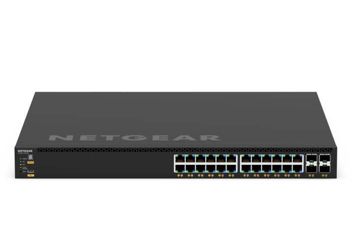 GSM4328-100AJS Gestionado L3 Gigabit Ethernet (10/100/1000) Energía sobre Ethernet (PoE) 1U Negro