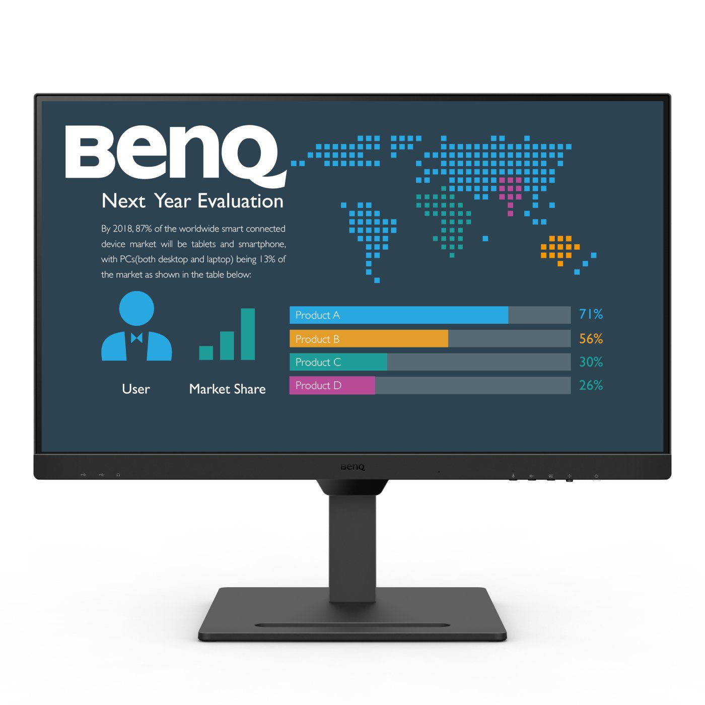 BL2790QT pantalla para PC 68,6 cm (27") 2560 x 1440 Pixeles Quad HD LED Negro