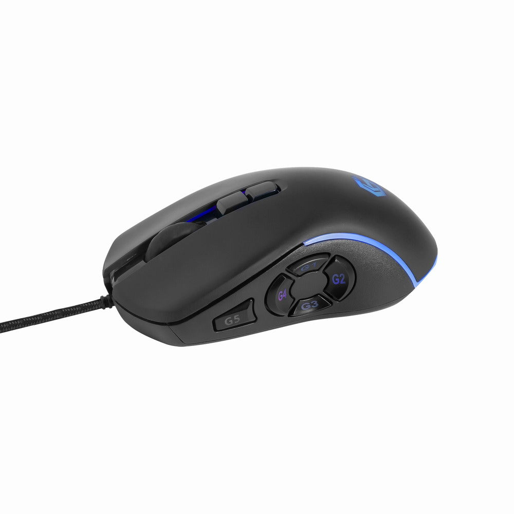 MUSG-RAGNAR-RX500 ratón Juego mano derecha USB tipo A 12000 DPI