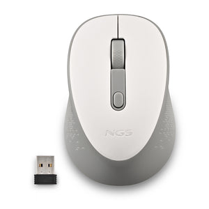 DEW ratón Oficina Ambidextro RF inalámbrico Óptico 1600 DPI