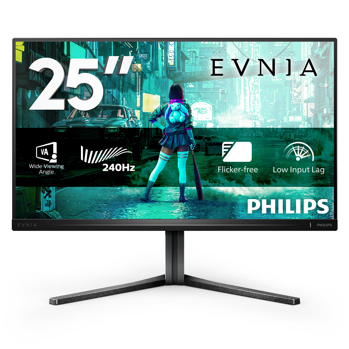 Evnia 25M2N3200W/00 pantalla para PC 62,2 cm (24.5") 1920 x 1080 Pixeles Full HD LCD Gris