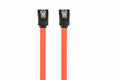 CC-SATAM-DATA cable de SATA 0,5 m Negro, Rojo