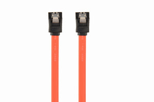 CC-SATAM-DATA cable de SATA 0,5 m Negro, Rojo