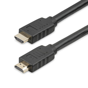 Cable de 10 metros HDMI con ethernet de alta velocidad Activo 4K de 60Hz - Cable HDMI CL2 para Instalación en Pared - Cable UHD Largo Durable - HDR de 18Gbps - Negro