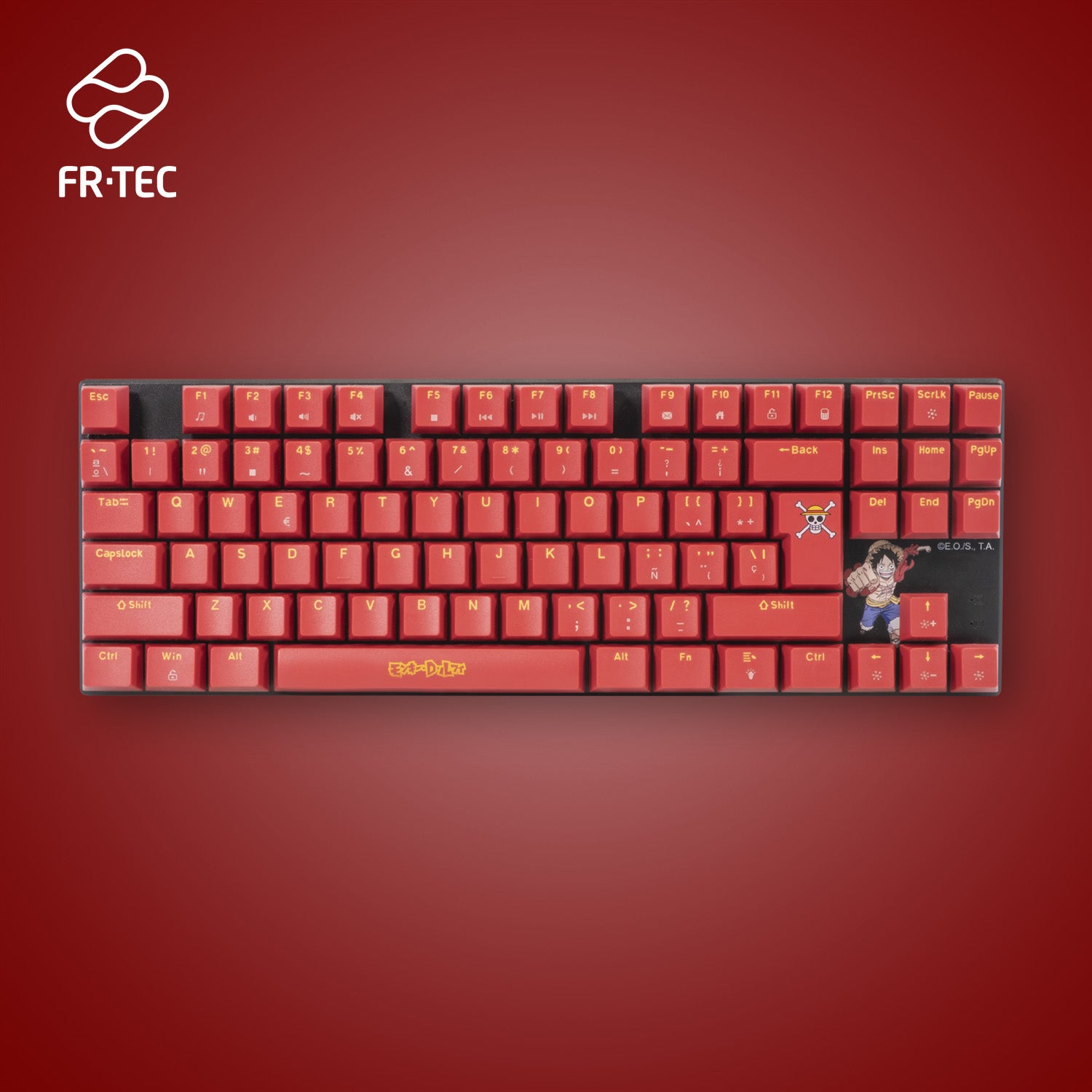 PC One Piece Keyboard Luffy