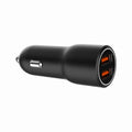 TA-UC-A2QC36-CAR-01 cargador de dispositivo móvil Teléfono móvil, Smartphone Negro Encendedor de cigarrillos Carga rápida Auto