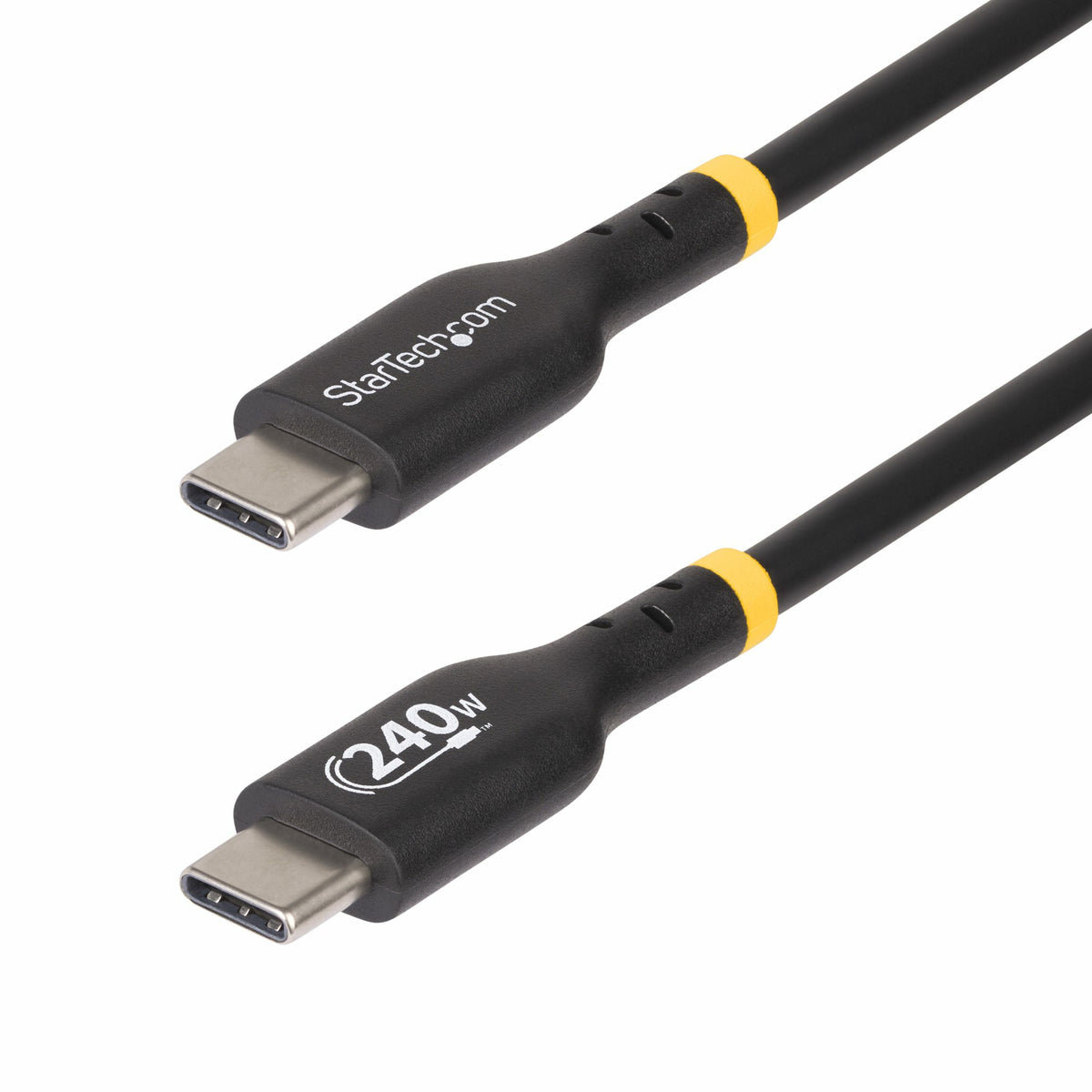 Cable de Carga USB-C de 2m - Cable USB Tipo C - Certificación USB-IF - PD de 240W EPR - Cable USB 2.0 USB-C de Carga para Portátiles - Recubrimiento de TPE - Macho a Macho