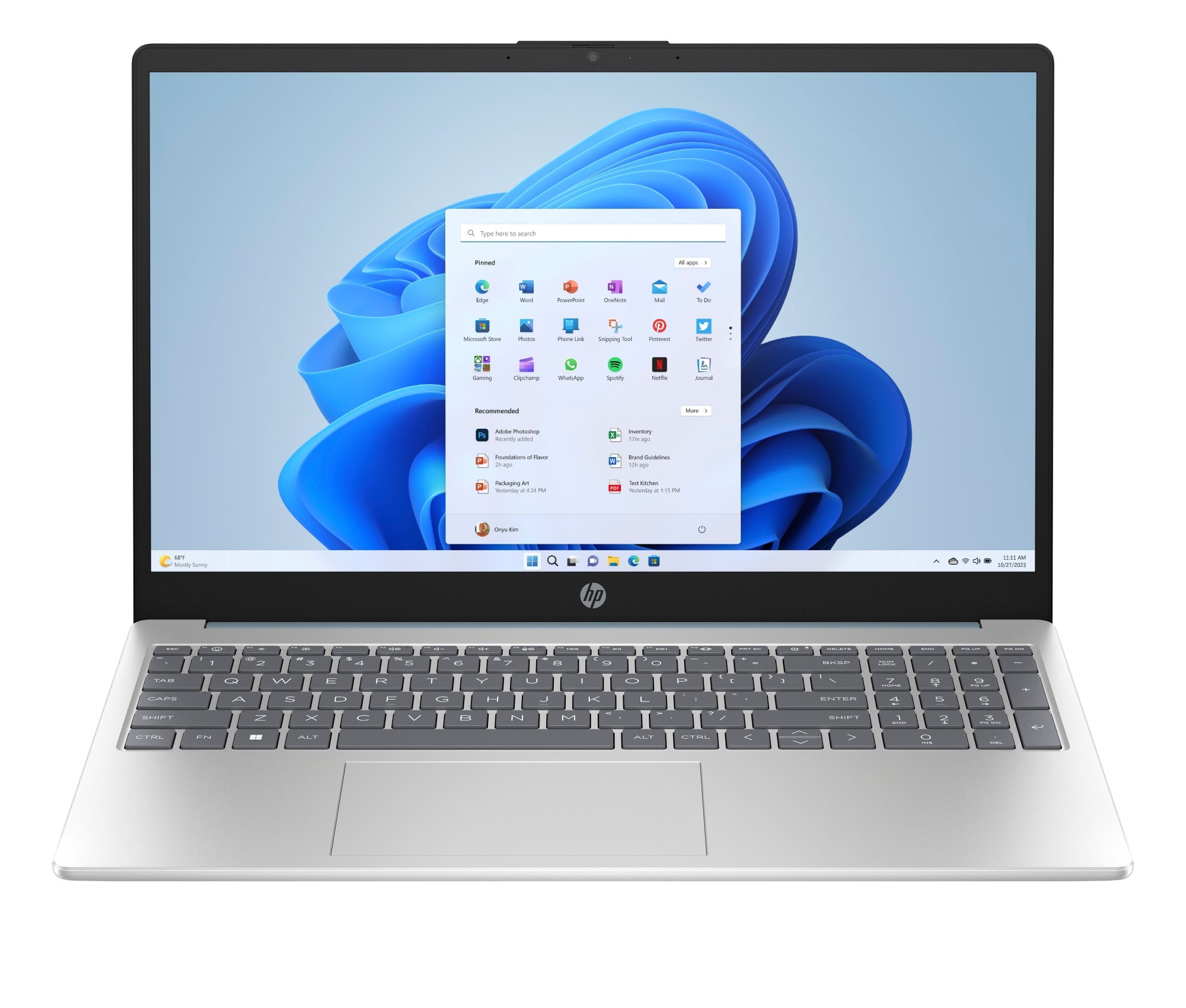 15-fc0038ns AMD Ryzen 7 7730U Portátil 39,6 cm (15.6") Full HD 8 GB DDR4-SDRAM 512 GB SSD Wi-Fi 6 (802.11ax) Windows 11 Home Azul