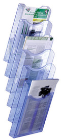 6126 AZ TP portacartel y stand de información Portafolletos A4 Poliestireno Azul