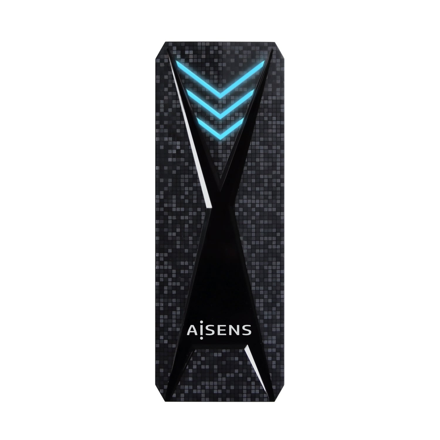 Caja Externa M.2 (NGFF) RGB Gaming ASM2-RGB013B NVMe a USB3.2 Gen2, Negra