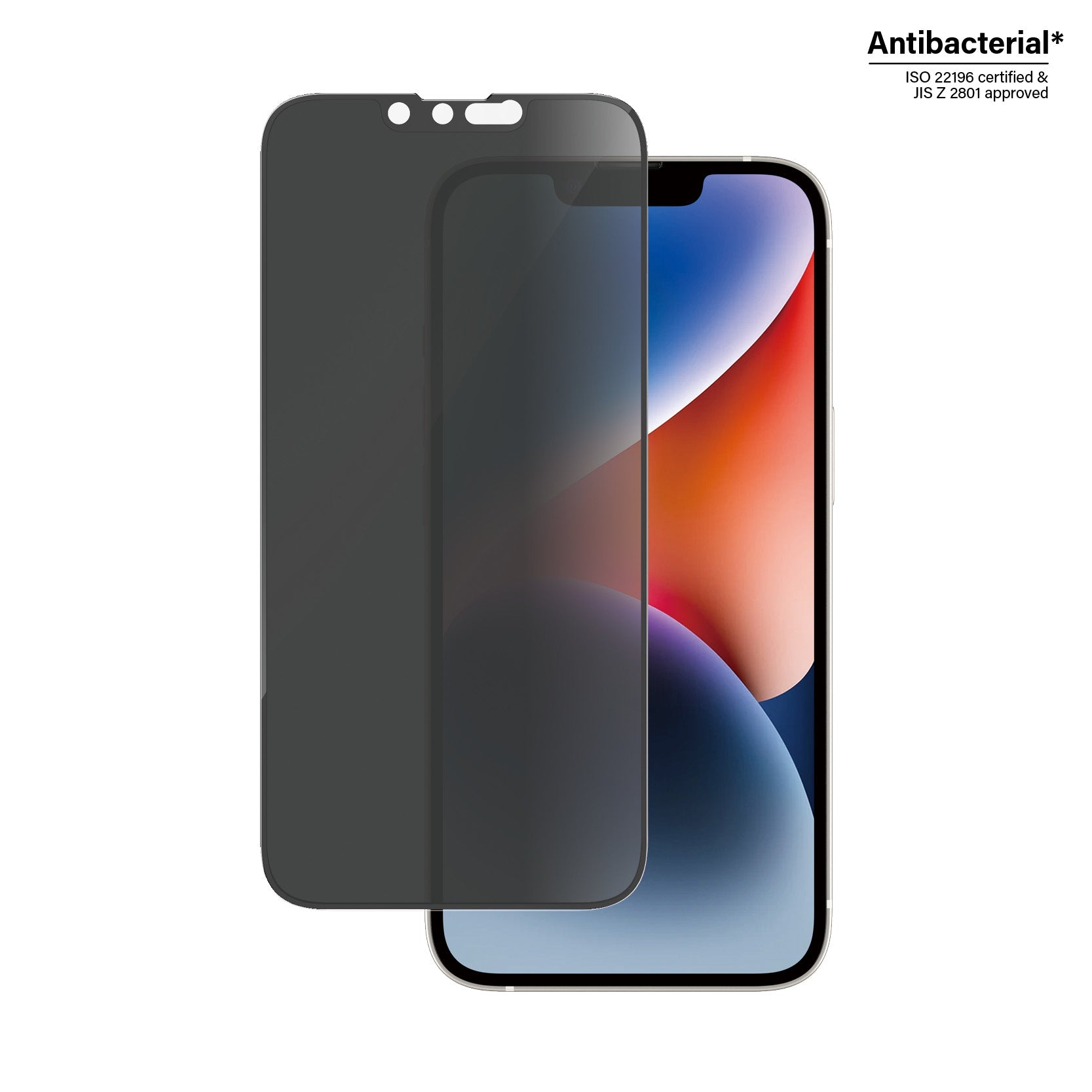 Privacy Screen Protector iPhone 14 | 13 | 13 Pro | Ultra-Wide Fit Protector de pantalla Apple 1 pieza(s)