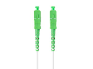 FO-SASA-SS31-0100-WH cable de fibra optica 10 m SC G.657.B3 Blanco