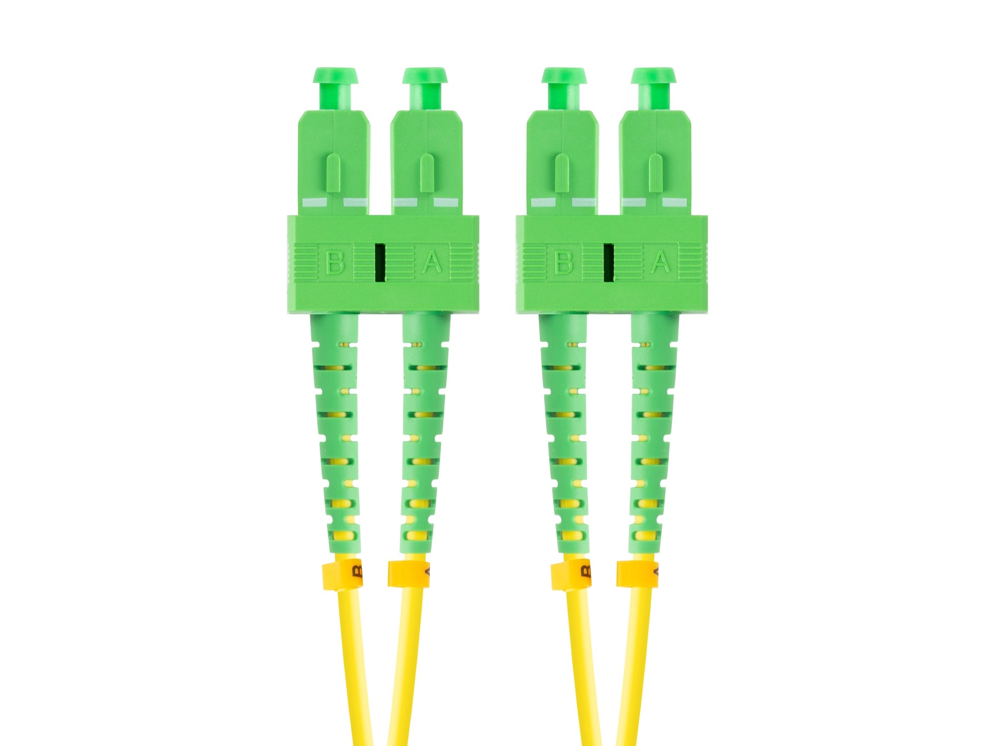 FO-SASA-SD11-0020-YE cable de fibra optica 2 m SC G.657.A1 Verde, Amarillo