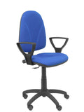 Silla Algarra bali azul brazos fijos