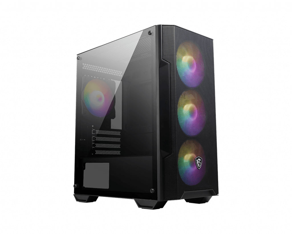 MAG Forge M100A Micro Torre Negro, Transparente