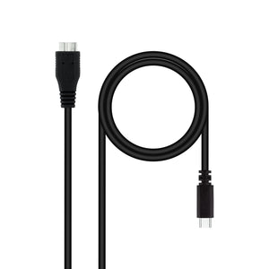 10.01.1201-BK cable USB USB 3.2 Gen 1 (3.1 Gen 1) 1 m USB C Micro-USB B Negro