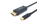 Cable USB-C a DisplayPort, M/M, 1,0 m, 4K/60Hz