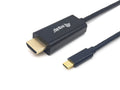 Cable USB-C a HDMI, M/M, 1,0 m, 4K/30 Hz