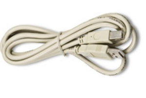 2m USB-A - USB-B cable USB USB 2.0 USB A USB B Blanco