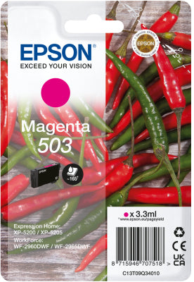 503 cartucho de tinta 1 pieza(s) Original Rendimiento estándar Magenta