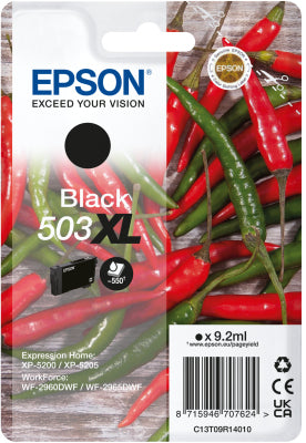503XL cartucho de tinta 1 pieza(s) Original Alto rendimiento (XL) Negro
