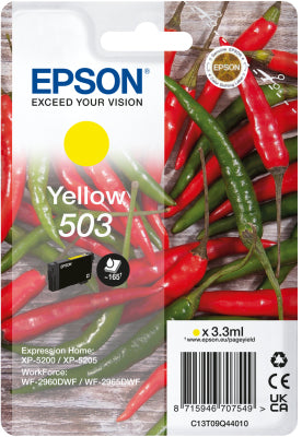 503 cartucho de tinta 1 pieza(s) Original Rendimiento estándar Amarillo